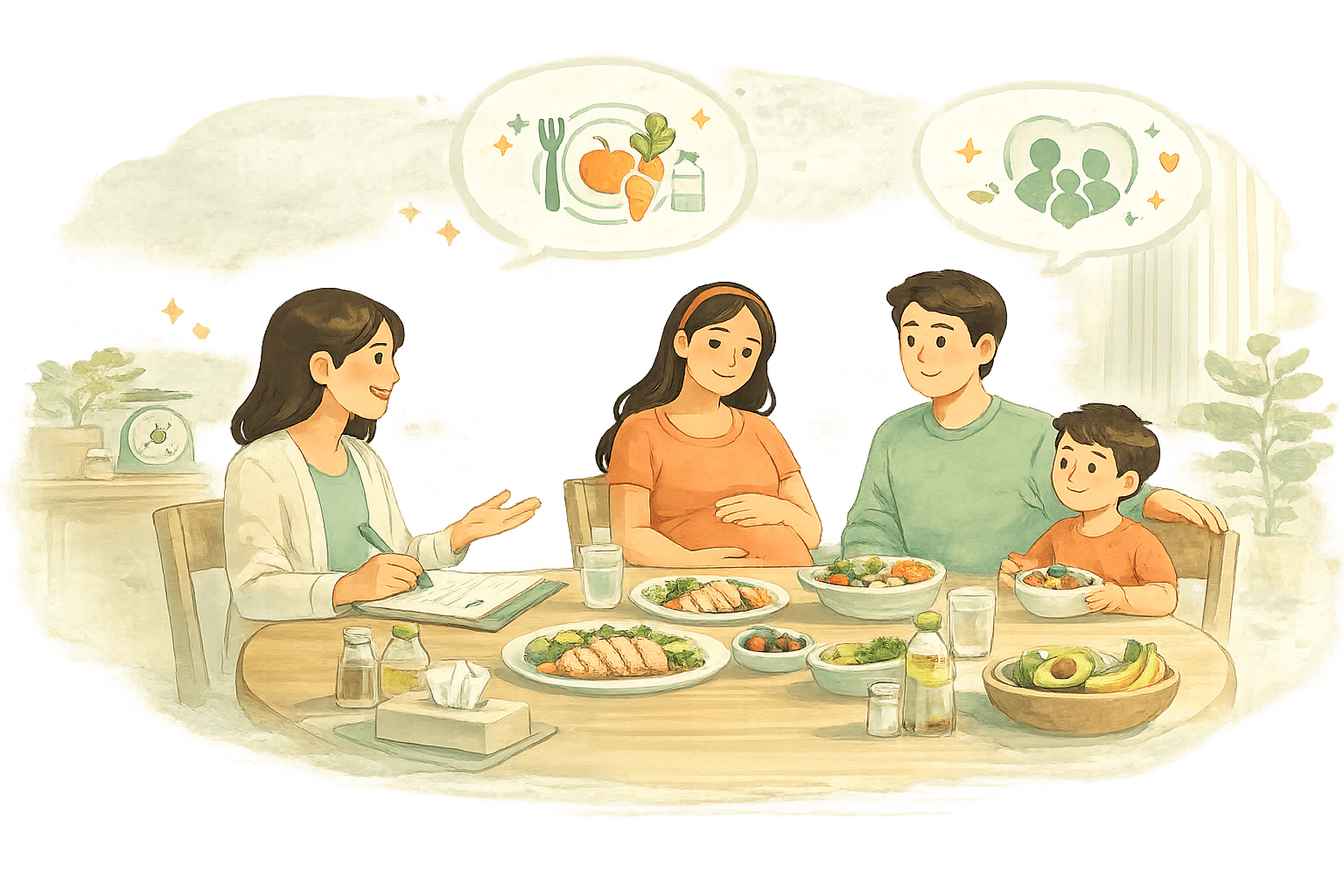 Nutrition support illustration