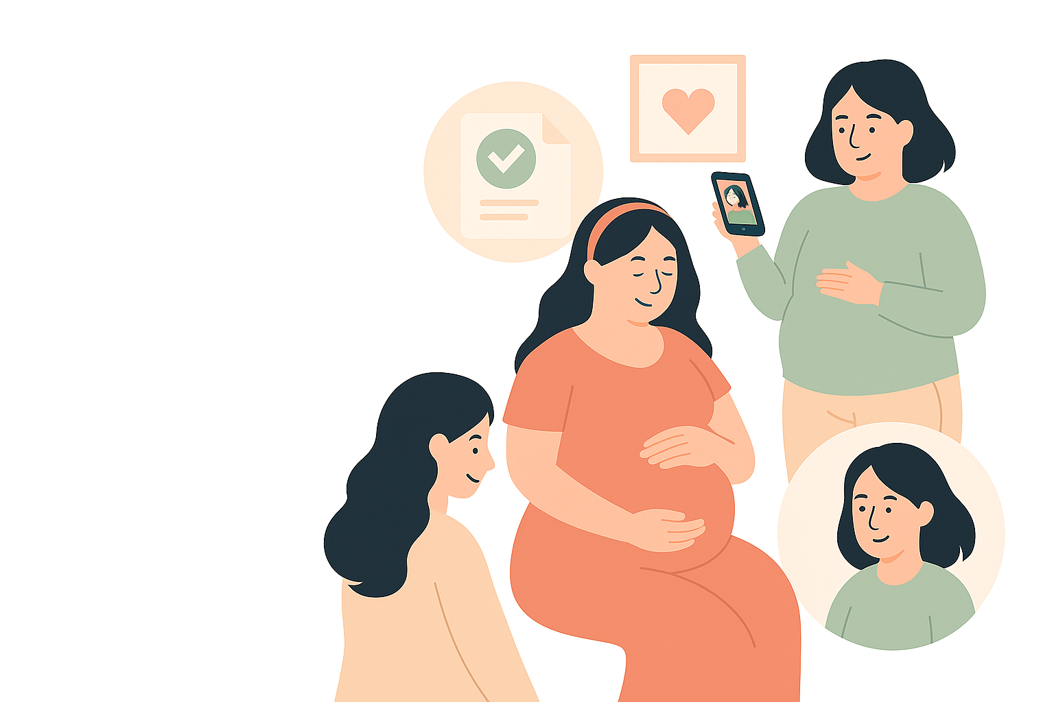 Pregnancy care team - Find your perfect support network